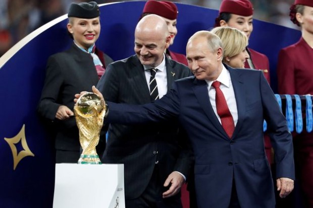 La Russie exclue de la Coupe du monde de football